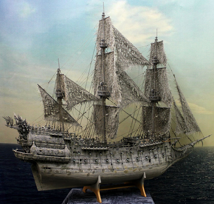 Авторские готовые модели кораблей и парусников ручной работы